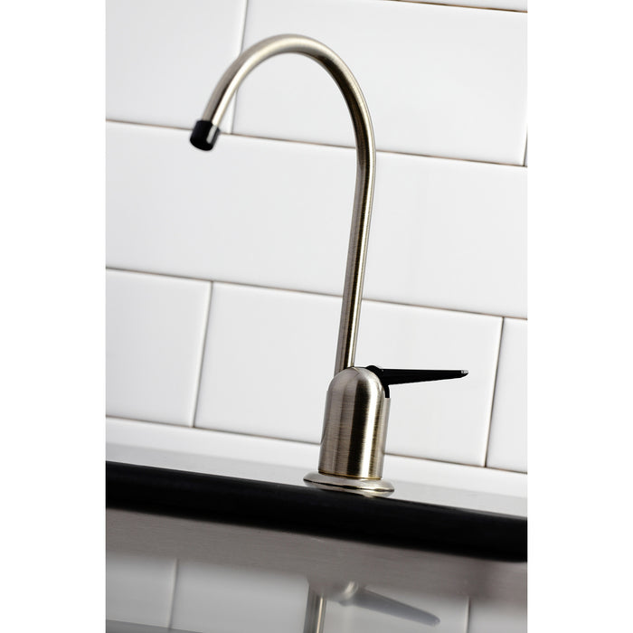 Americana K6193 Single-Handle 1-Hole Deck Mount Water Filtration Faucet, Antique Brass