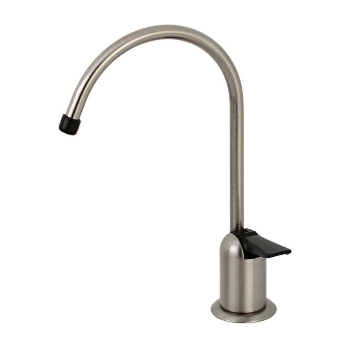 Kingston Tulare K6194 - Americana Single-Handle 1-Hole Deck Mount Water Filtration Faucet, Black Stainless