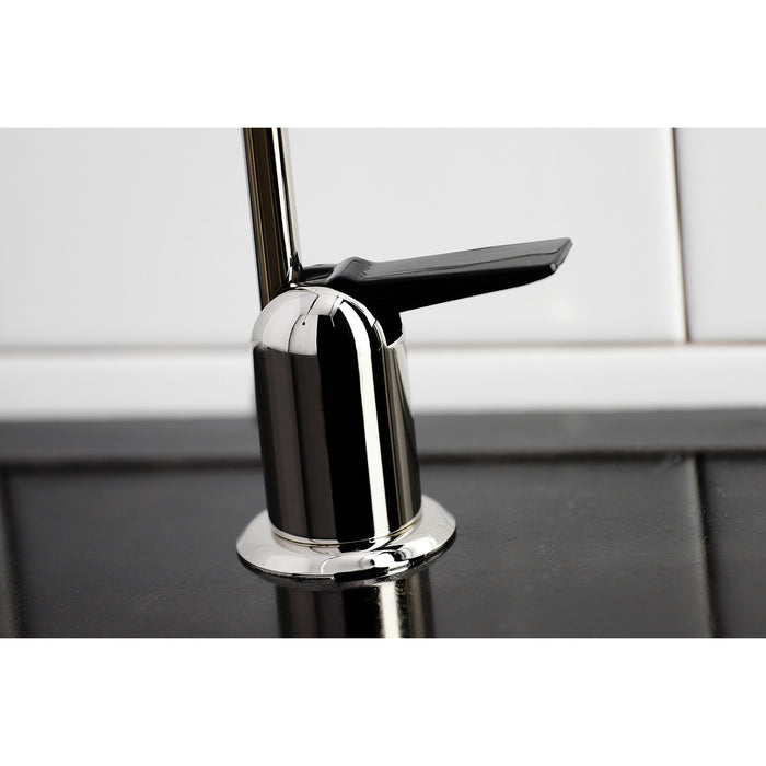 Americana K6196 Single-Handle 1-Hole Deck Mount Water Filtration Faucet, Polished Nickel