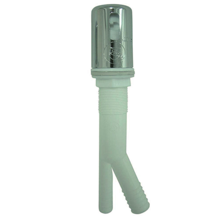Kingston Trimscape K801 Dishwasher Air Gap with Plastic Cover, Polished Chrome
