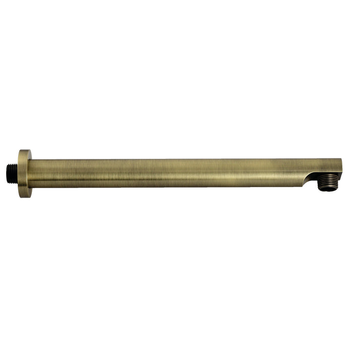 Kingston Sona K8113E3 - Aqua Elements 13-Inch Rain Drop Shower Arm with Round Flange, Antique Brass