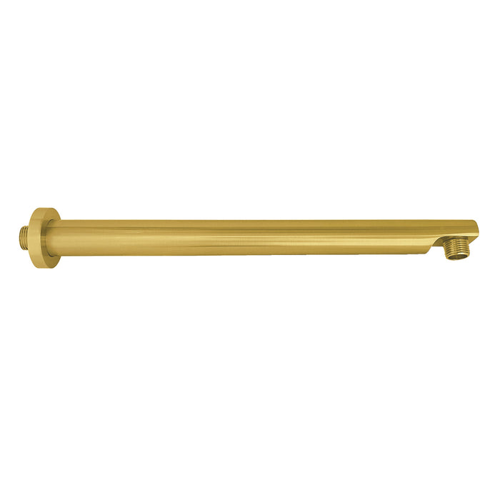 Kingston Sona K8113E7 - Aqua Elements 13-Inch Rain Drop Shower Arm with Round Flange, Brushed Brass