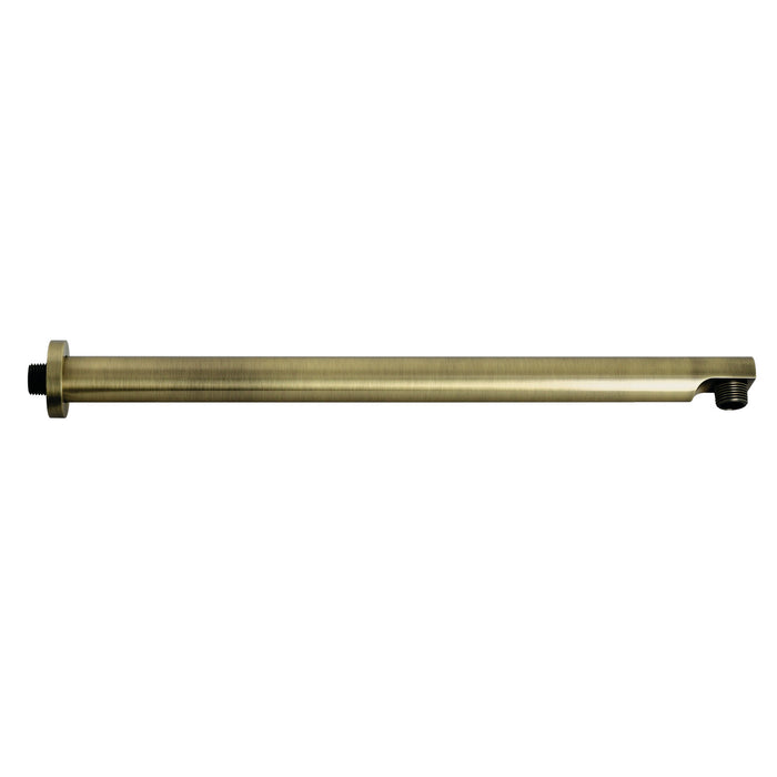 Kingston Sona K8119E3 - Aqua Elements 18-Inch Rain Drop Shower Arm with Round Flange, Antique Brass
