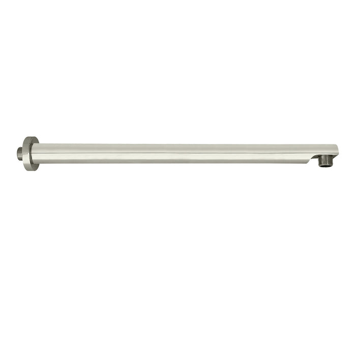 Kingston Sona K8119E6 - Aqua Elements 18-Inch Rain Drop Shower Arm with Round Flange, Polished Nickel