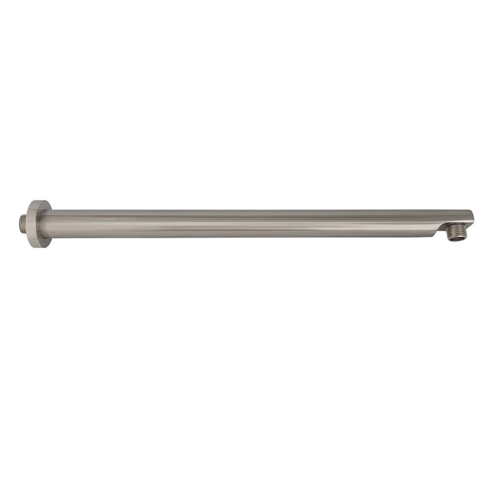 Kingston Sona K8119E8 - Aqua Elements 18-Inch Rain Drop Shower Arm with Round Flange, Brushed Nickel