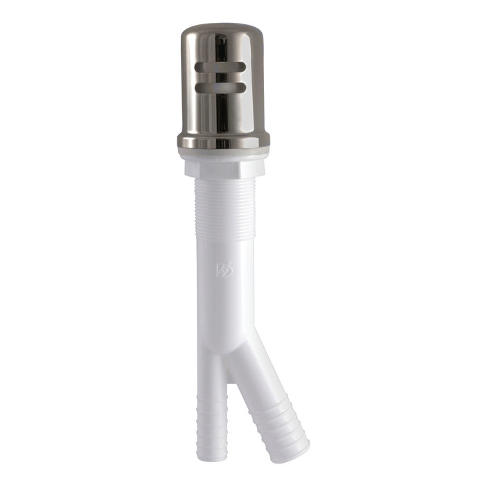Kingston Trimscape K811SN Dishwasher Air Gap with Brass Cover, Brushed Nickel