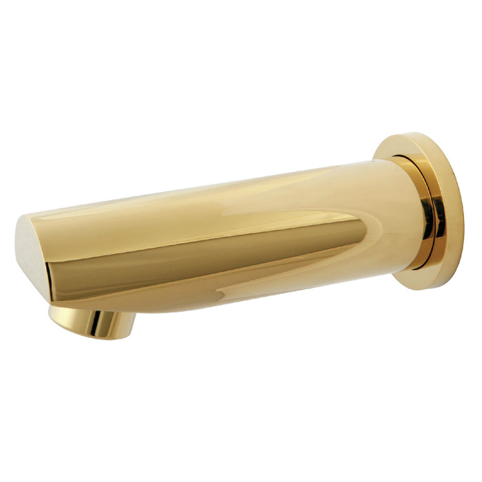 Kingston Sona K8187A2 - Concord 6-1/2 Inch Brass Tub Faucet Spout with Flange, Polished Brass