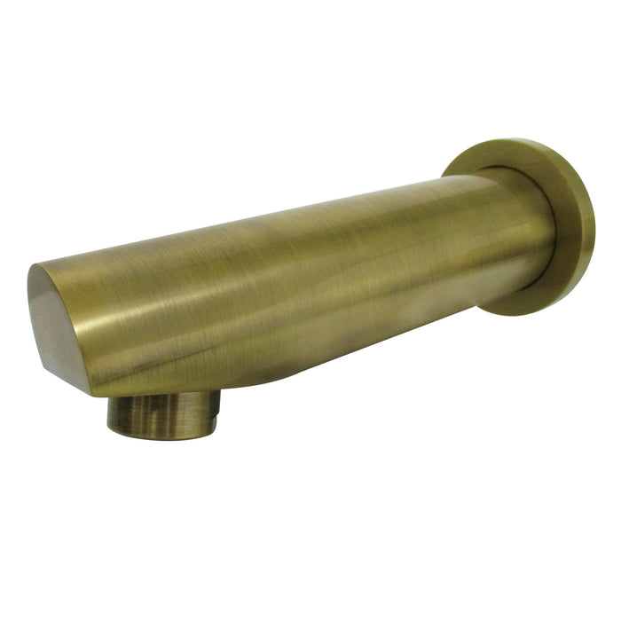 Shower Scape K8187A3 6-1/2 Inch Non-Diverter Tub Spout, Antique Brass