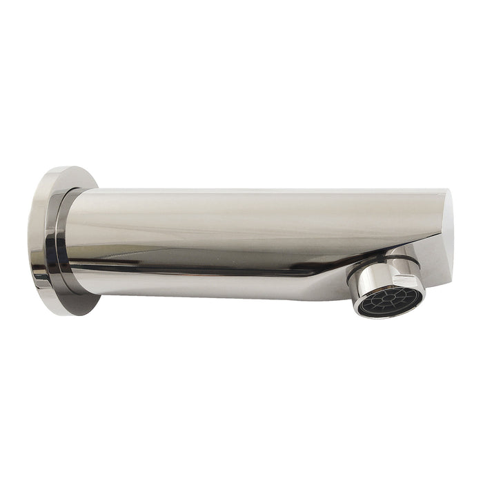 Kingston Sona K8187A6 - Concord 6-1/2 Inch Brass Tub Faucet Spout with Flange, Polished Nickel