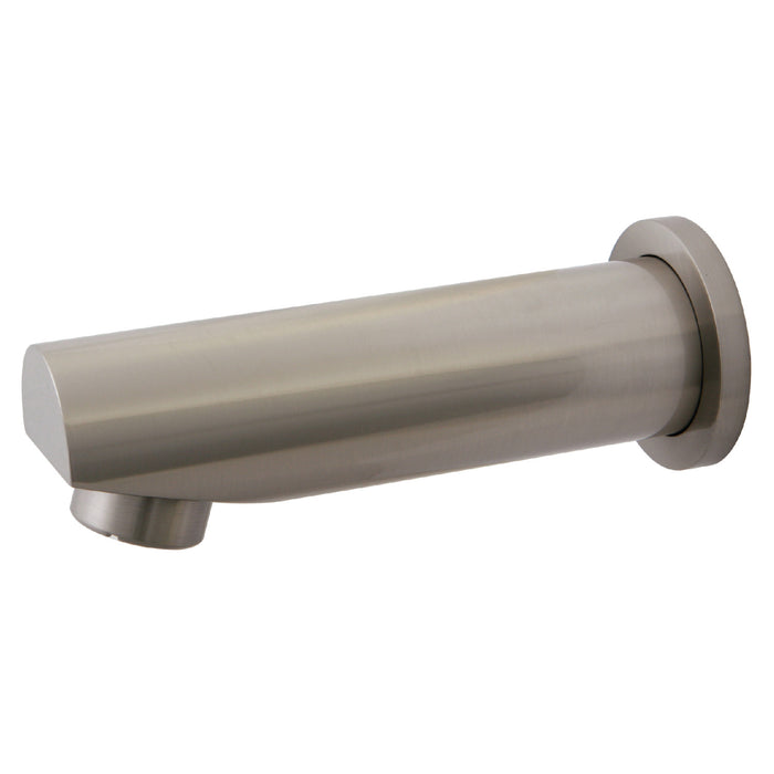 Kingston Sona K8187A8 - Concord 6-1/2 Inch Brass Tub Faucet Spout with Flange, Brushed Nickel