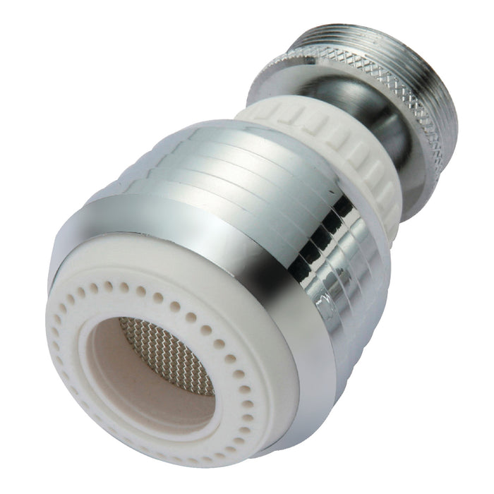 Complement KA213C20 Swivel Kitchen Aerator with Brass Ball Joint, Polished Chrome