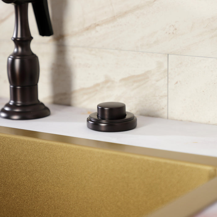 Kingston Heirloom KA215 - Trimscape Garbage Disposal Air Switch Button, Oil Rubbed Bronze