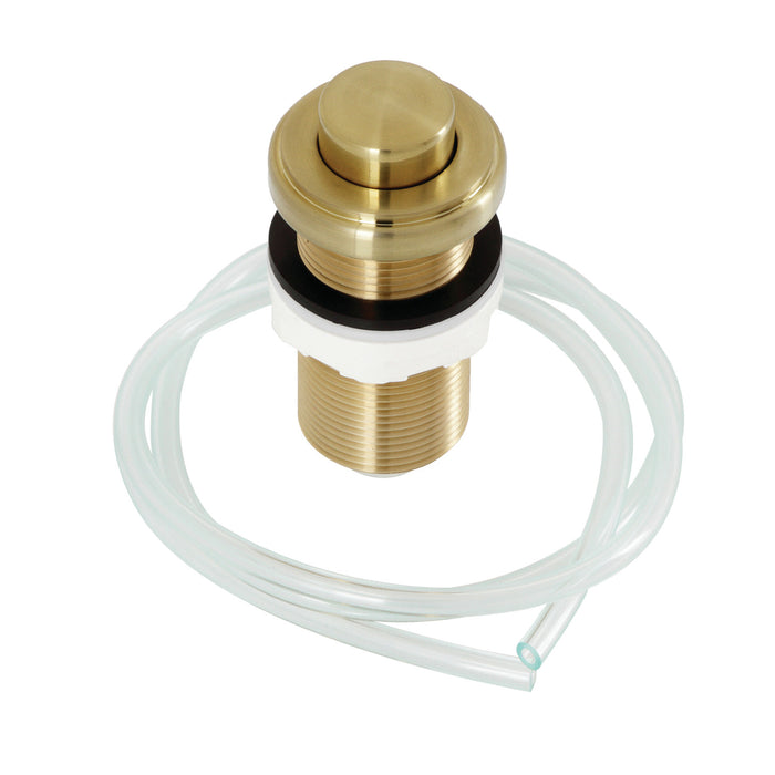 Kingston Heirloom KA217 - Trimscape Garbage Disposal Air Switch Button, Brushed Brass