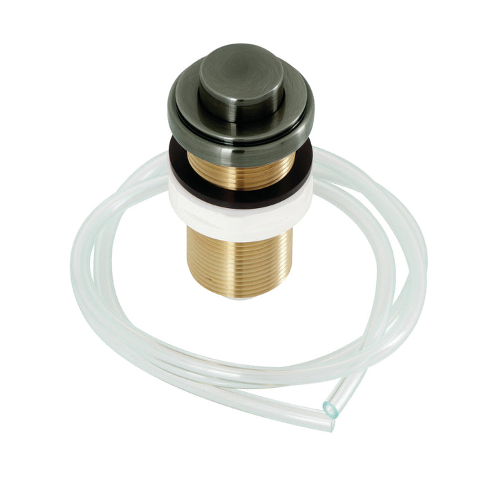 Kingston Heirloom KA21VN - Trimscape Garbage Disposal Air Switch Button, Black Stainless