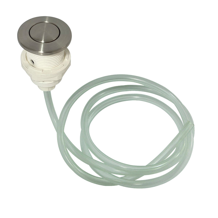 Kingston Trimscape KA318 Garbage Disposal Air Switch Button, Brushed Nickel
