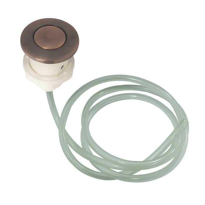 Kingston Trimscape KA31AC Garbage Disposal Air Switch Button, Antique Copper