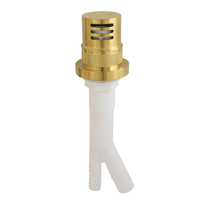 Kingston Sona KA421BB - Trimscape Dishwasher Air Gap with Brass Cover, Brushed Brass
