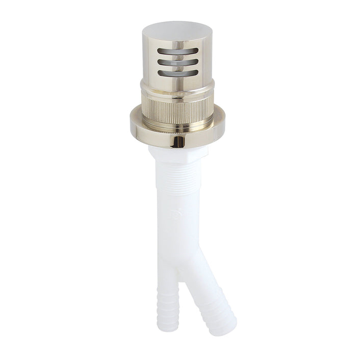 Kingston Sona KA421PN - Trimscape Dishwasher Air Gap with Brass Cover, Polished Nickel