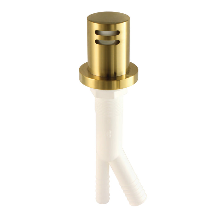 Kingston Trimscape KA821BB Dishwasher Air Gap with Brass Cover, Brushed Brass
