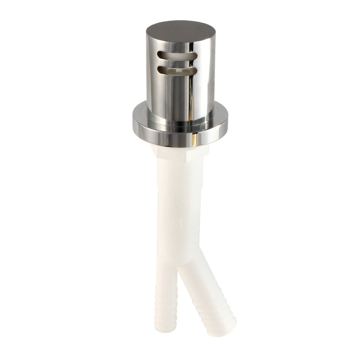 Kingston Trimscape KA821C Dishwasher Air Gap with Brass Cover, Polished Chrome