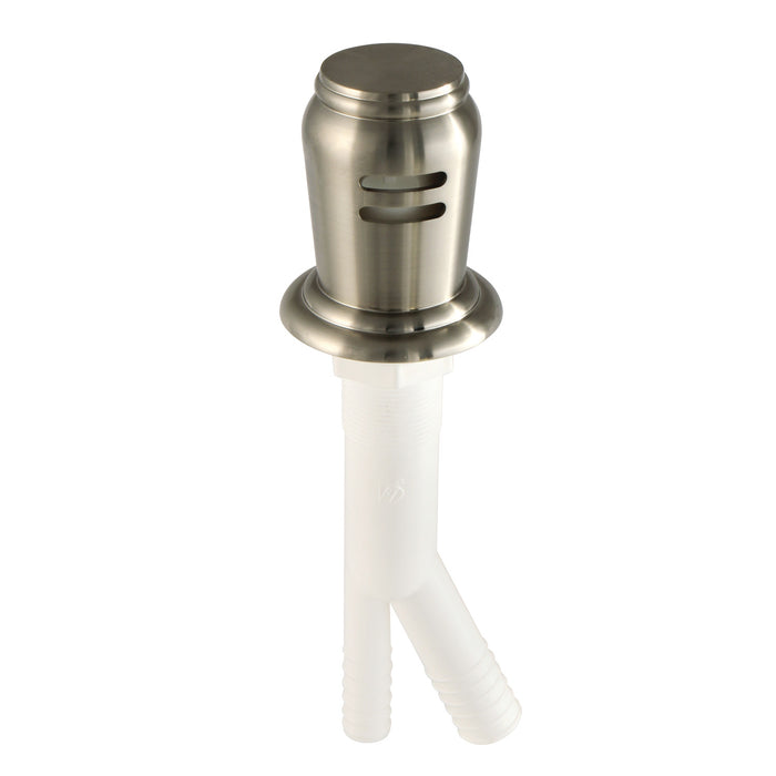 Kingston Heirloom KA831BN - Trimscape Dishwasher Air Gap with Brass Cover, Brushed Nickel