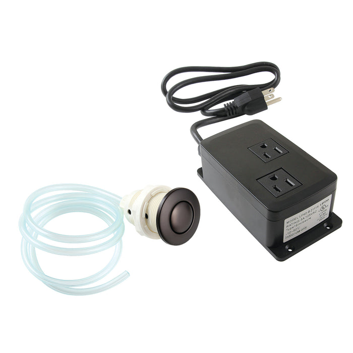 Kingston Trimscape KADK315 Dual Outlet Garbage Disposal Air Switch Kit, Oil Rubbed Bronze