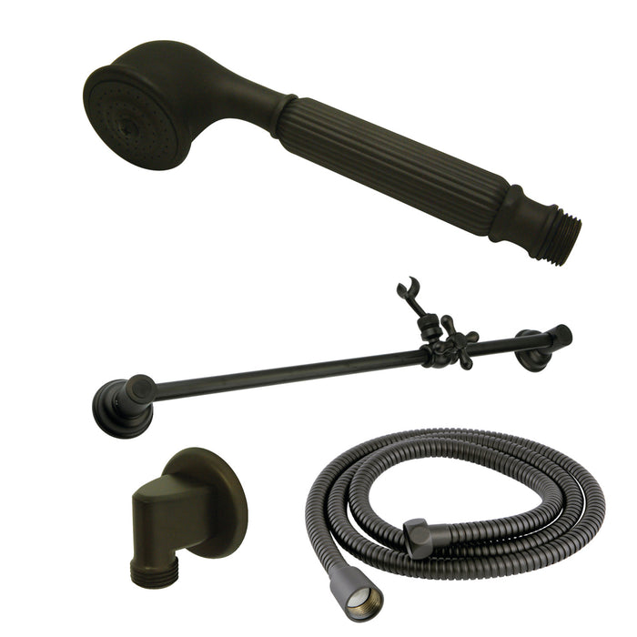 Kingston Heirloom KAK3325W5 - Made To Match Shower System with 24-Inch Slide/Grab Bar and Hand Shower, Oil Rubbed Bronze
