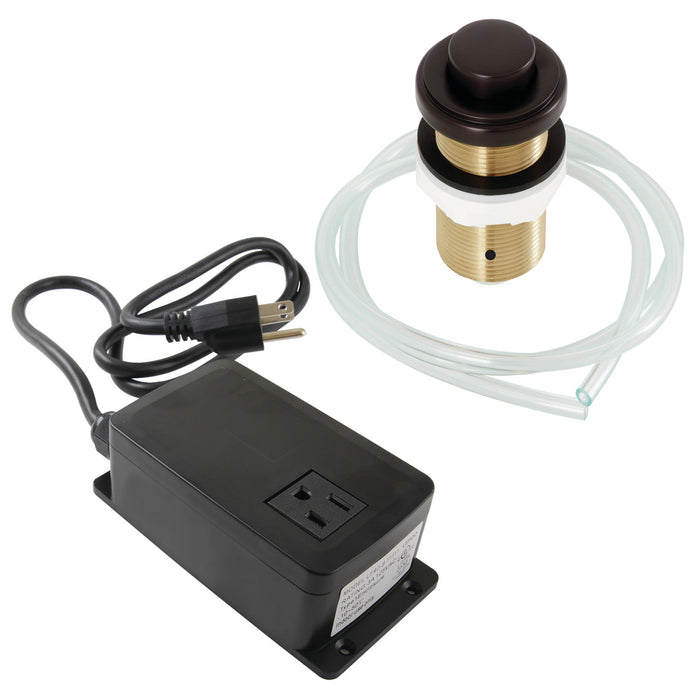 Kingston Heirloom KASK215 - Trimscape Single Outlet Garbage Disposal Air Switch Kit, Oil Rubbed Bronze