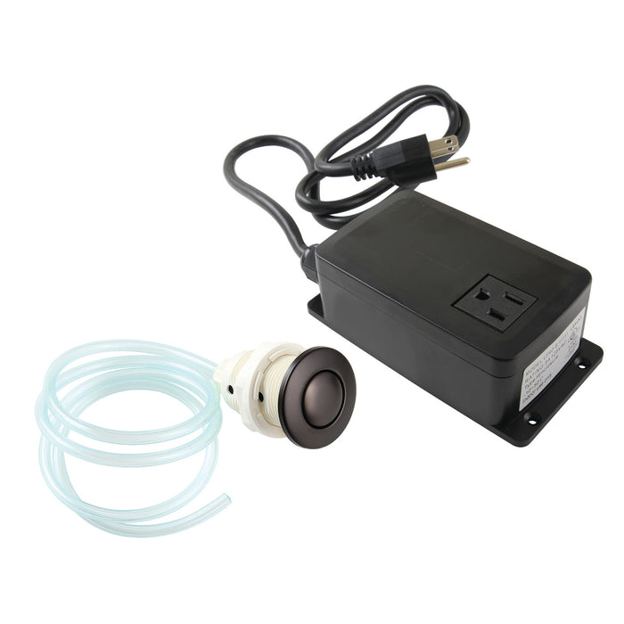 Kingston Trimscape KASK315 Single Outlet Garbage Disposal Air Switch Kit, Oil Rubbed Bronze
