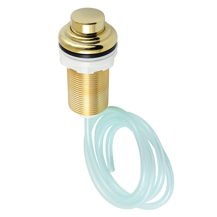 Kingston Heirloom KAT212 - Trimscape Garbage Disposal Air Switch Button, Polished Brass