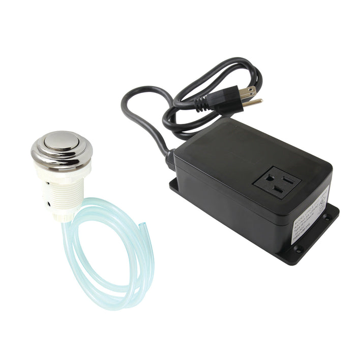 Kingston Heirloom KATSK316 - Trimscape Single Outlet Garbage Disposal Air Switch Kit, Polished Nickel