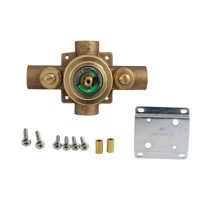Kingston KB1651V Pressure Balanced Shower Rough Valve, Rough