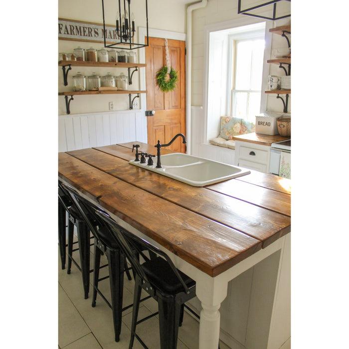 Kingston Heirloom KB1795AXBS - Heritage Double-Handle 4-Hole Widespread Kitchen Faucet with Brass Sprayer, Oil Rubbed Bronze