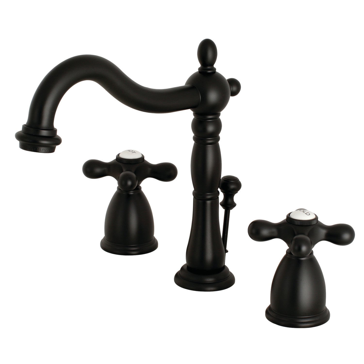 Kingston Brass KB601AX Two Handle in. Centerset Lavatory Faucet with  Retail