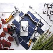 ペケエス Kingston Brass Heritage KB1971AX Two-Handle 3-Hole Deck Mount