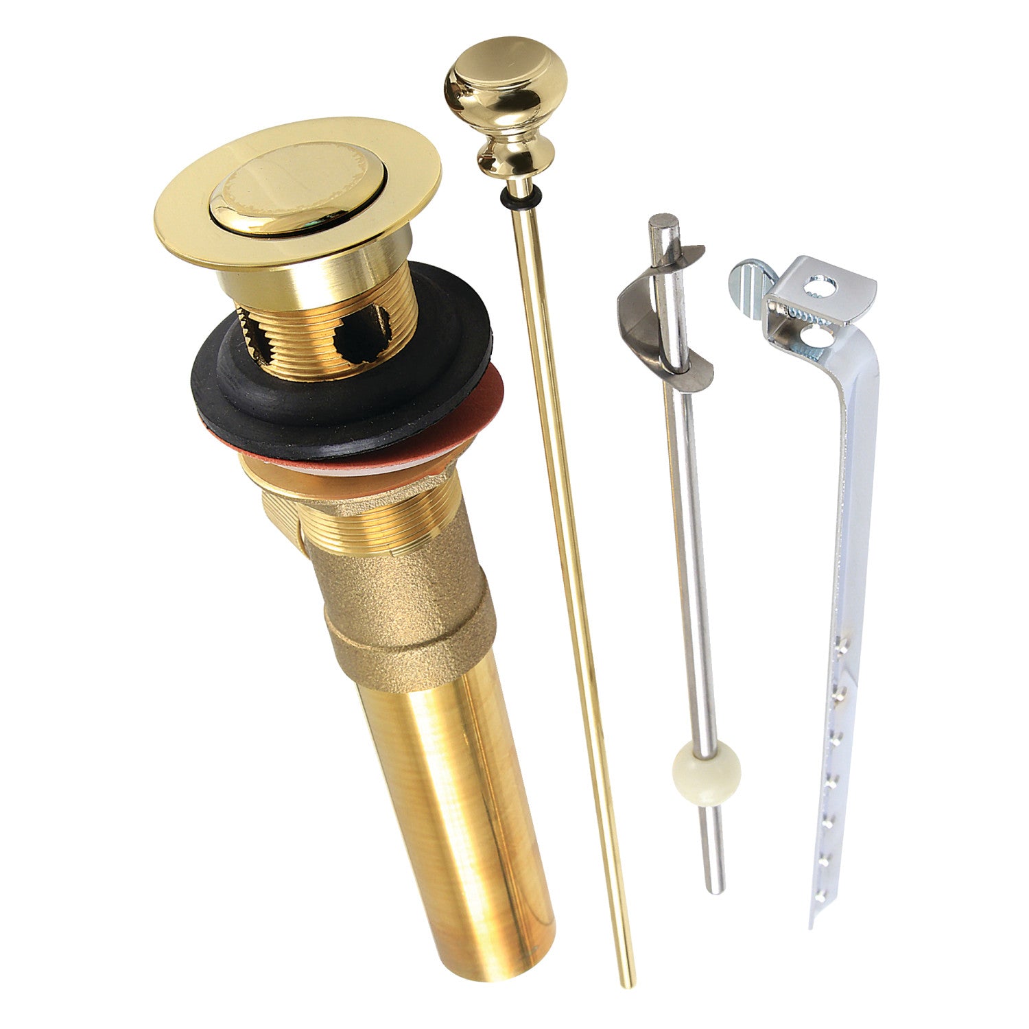 Kingston Brass Waschtisch-Armatur Paris – ölgeriebene Bronze, Mit Pop-Up Ablauf