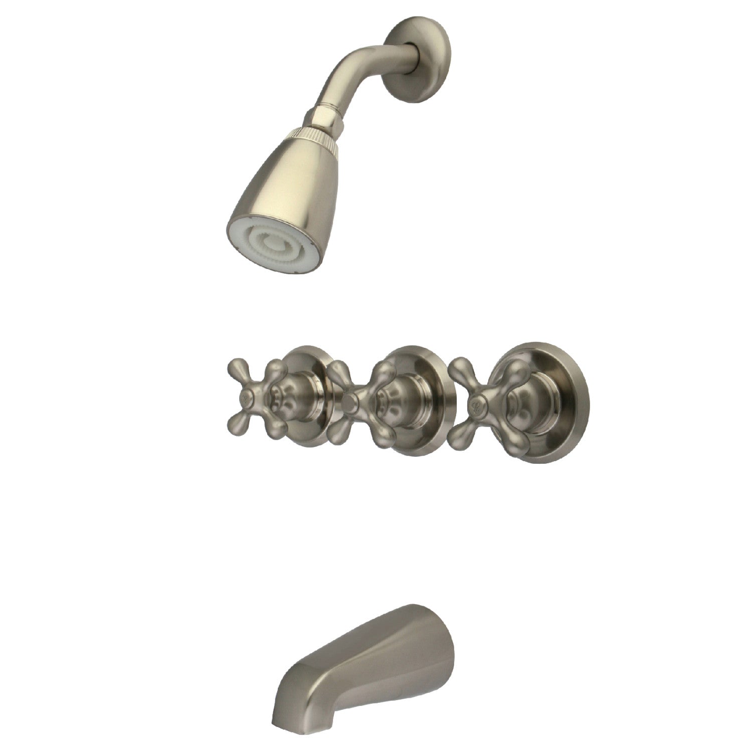 Kingston Heirloom KB238AX - Victorian Triple-Handle Tub and Shower