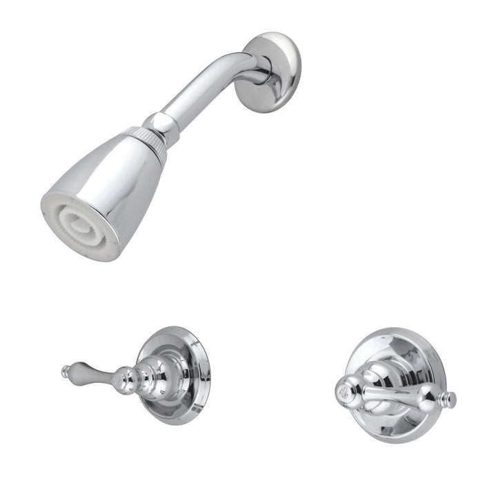 Kingston Heirloom KB241ALSO - Victorian Double-Handle Shower Faucet, Polished Chrome