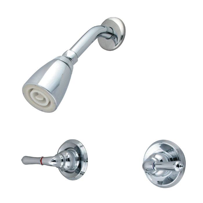 Kingston Tulare KB241SO - Magellan Double-Handle Shower Faucet, Polished Chrome