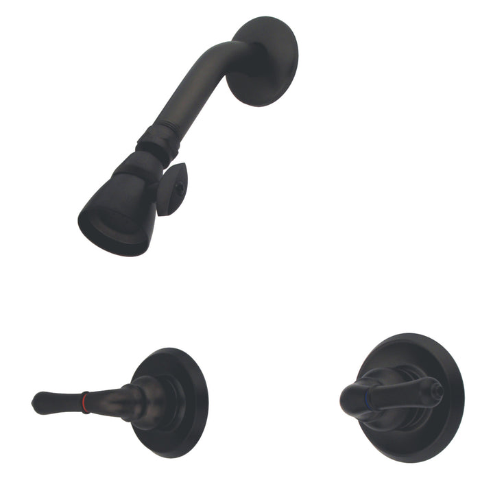 Kingston Magellan KB245SO Double-Handle Shower Faucet, Oil Rubbed Bronze