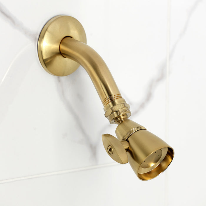 Kingston Heirloom KB247PXSO - Victorian Double-Handle Shower Faucet, Brushed Brass