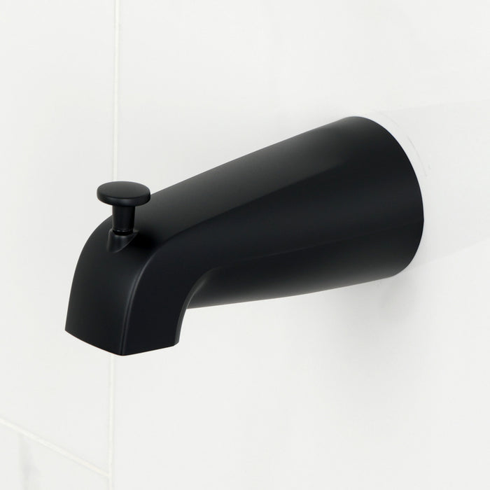 Kingston Tulare KB2630DL - Concord Single-Handle Pressure Balanced Tub and Shower Faucet, Matte Black
