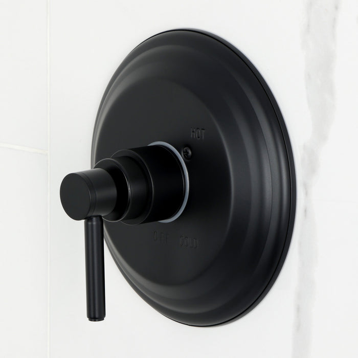 Kingston Tulare KB2630DLTO - Concord Single-Handle Pressure Balanced Tub Faucet, Matte Black