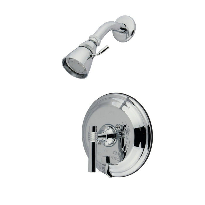 Kingston Tulare KB26310MLSO Single-Handle Pressure Balanced Shower Faucet, Polished Chrome