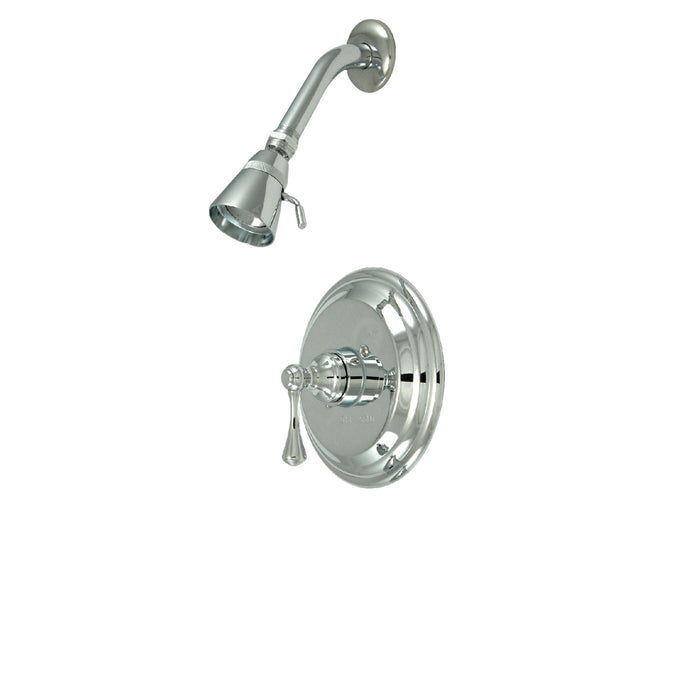 Kingston Magellan KB2631BLSO Single-Handle Pressure Balanced Shower Faucet, Polished Chrome
