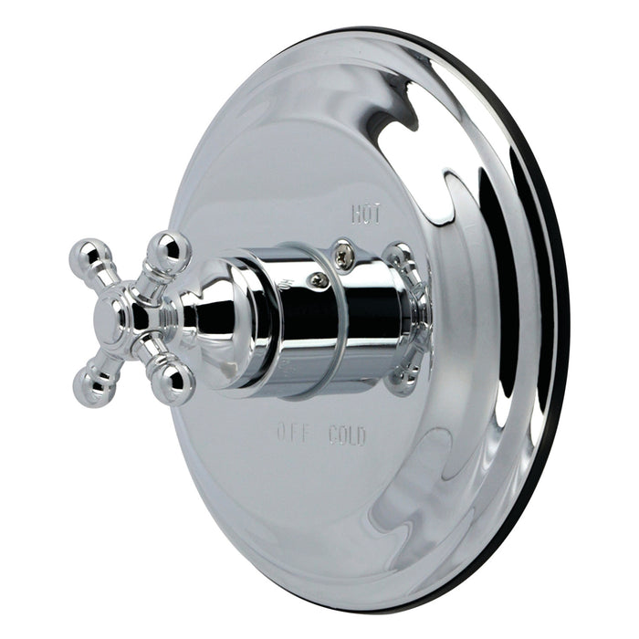 Kingston Metropolitan KB2631BXE Single-Handle Pressure Balanced Shower Valve and Trim Set, Polished Chrome (Valve Included)