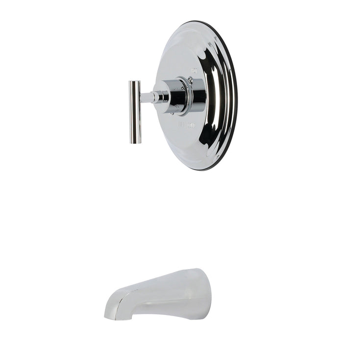 Kingston Manhattan KB2631CMLTO Single-Handle Pressure Balanced Tub Faucet, Polished Chrome