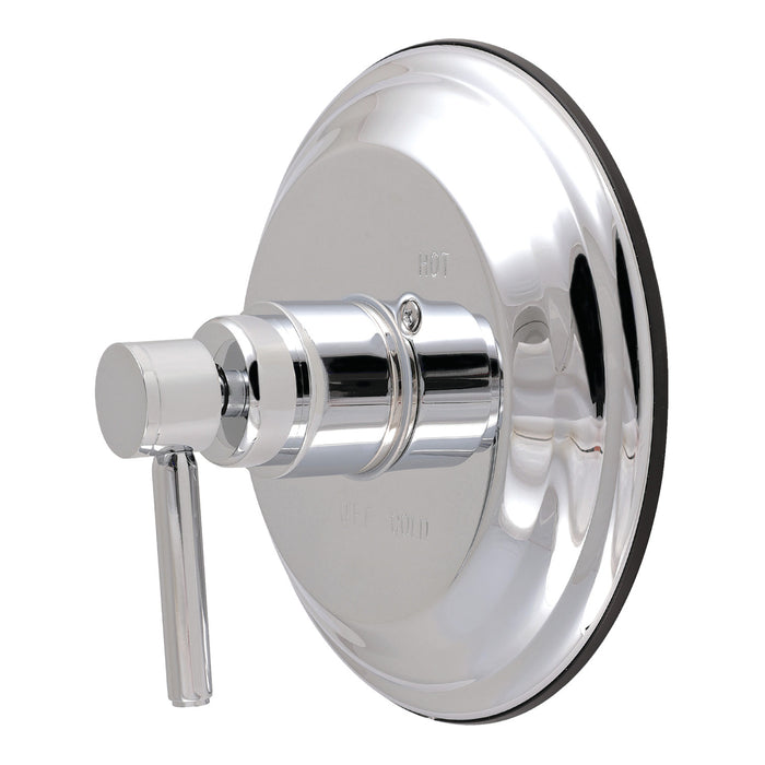 Kingston Concord KB2631DLE Single-Handle Pressure Balanced Shower Valve Trim Kit, Polished Chrome