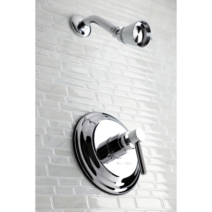Kingston Tulare KB2631DLTSO Single-Handle Pressure Balanced Shower Faucet, Trim Only, Polished Chrome