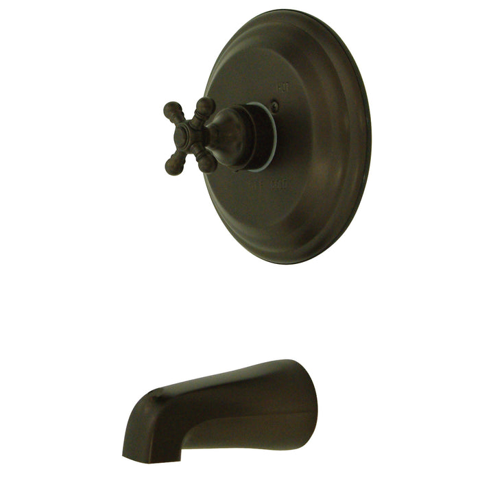 Kingston Heirloom KB2635BXTO - Metropolitan Single-Handle Pressure Balanced Tub Faucet, Oil Rubbed Bronze